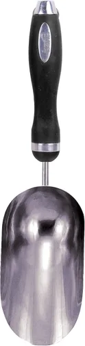 Miniatura 3 de Bond Manufacturing 1904 - Rastrillo de acero inoxidable con mango de agarre de gel
