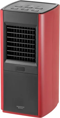 Miniatura 11 de IRIS USA WOOZOO - Calentador portátil oscilante de 1500 vatios con sensor de movimiento, ventilador de cerámica espacial para escritorio