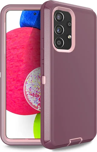 Miniatura 12 de Defender Funda para Samsung Galaxy A17 5G, resistente a prueba de golpes, a prueba de polvo, 3 en 1, funda protectora resistente para Galaxy A17 5G