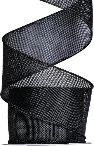 Miniatura 11 de Ribest Cinta de arpillera con alambre verde musgo, 1 1/2 pulgadas 10 yardas, cinta de yute para decoración de lazos, manualidades, envoltura