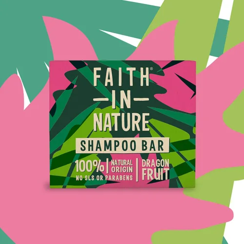 Miniatura 3 de Faith in Nature Barra de champú natural de fruta del dragón 3.00 oz
