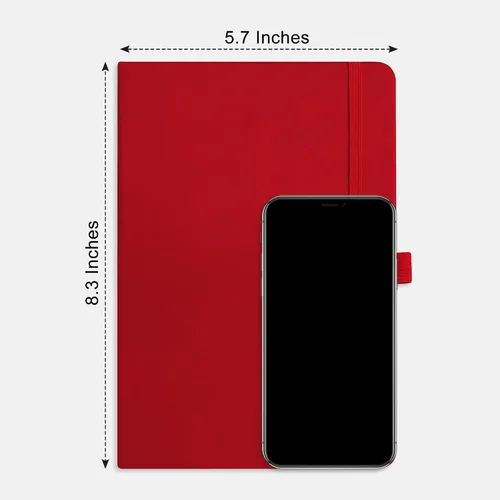 Miniatura 9 de RETTACY - Cuaderno rayado, 192 páginas numeradas, tamaño A5 mediano (14.5 x 21 cm), para hombres y mujeres, para hacer notas, escritura, trabajo