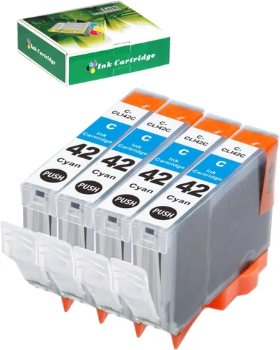 Miniatura 10 de NEXTPAGE CLI42 - Cartuchos de tinta negra de repuesto para Canon CLI 42 CLI-42 para impresora Canon Pixma Pro 100 Pro-100S (CLI42BK 4 unidades)