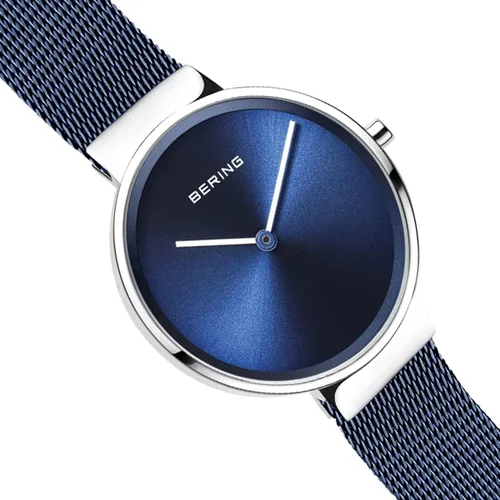 Miniatura 2 de BERING Reloj analógico de cuarzo unisex de acero inoxidable