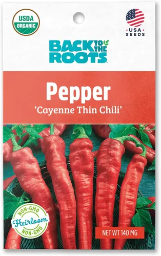 Miniatura 10 de Back to The Roots Paquete de semillas 100% orgánicas - Pimiento 'Sweet Keystone Giant' 140mg
