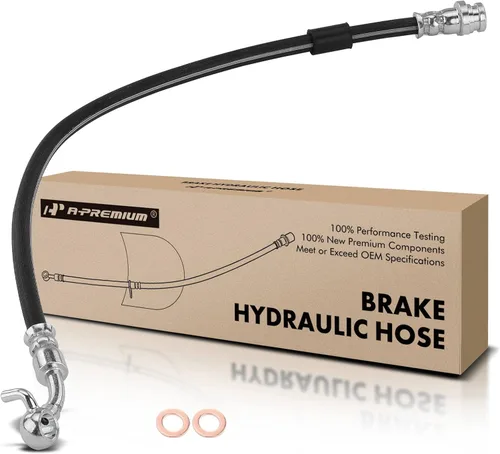 A-Premium Manguera hidráulica de freno trasero compatible con modelos Ford y Lincoln seleccionados - Edge 2011-2014, MKX 2011-2015 - Reemplazar #
