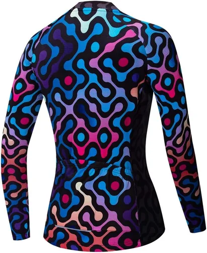Miniatura 2 de Camiseta de ciclismo de manga larga para mujer, para bicicleta de montaña