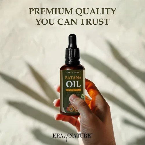 Miniatura 7 de era of nature Aceite de batana para el crecimiento del cabello, aprobado por el Dr. Sebi, 100% puro, crudo y sin refinar de Honduras, nutre