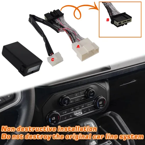 Miniatura 4 de Eliminador de parada de arranque automático compatible con Ford Bronco 2021-2025 Auto Start Stop Eliminator/Delete/Disable/Canceller Cable