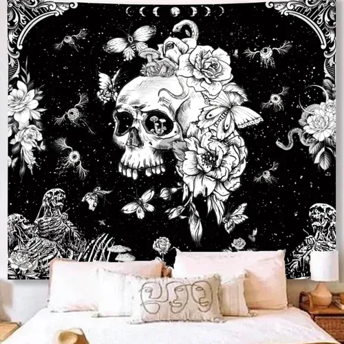Miniatura 15 de Tapiz de Pared de Ciudad Anime Punk para Dormitorio, Tapices Japoneses Futuristas de Calle Nocturna de Neón Ciberpunk Estéticos, Fondo