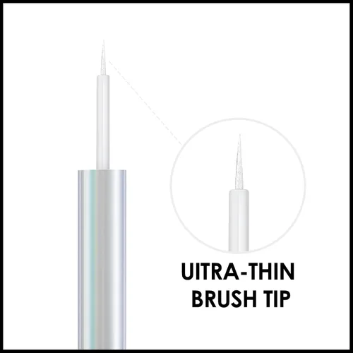 Miniatura 7 de FOCALLURE Delineador de ojos líquido camaleón, lápiz delineador de ojos intenso que cambia de color, acabado metálico multi-reflectante, a prueba