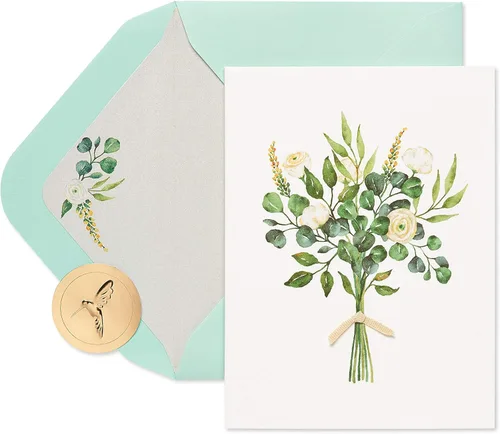Miniatura 4 de Tarjeta de papiro para boda (Hermosa vida de amor)