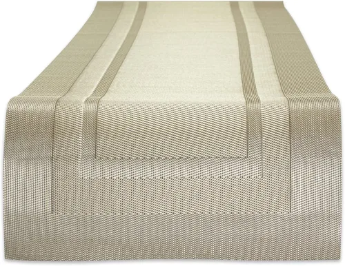 Miniatura 18 de DII PVC Tabletop Collection Woven Indoor / Outdoor - Juego de manteles individuales, 13x17.25, aguamarina, 6 piezas