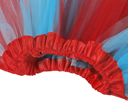 Miniatura 76 de Century Star Tutú de 4 capas para niñas pequeñas, faldas de ballet de tul para baile de princesa, esponjoso, para fiestas de cumpleaños de 2 a 8 años
