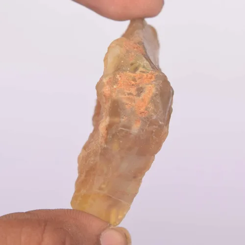 Miniatura 2 de gemhub Cristal curativo de ópalo amarillo de protección 136.50 Ct Ópalo crudo natural, gema de ópalo áspero sin cortar, Gema, Ópalo mejorado en tonos