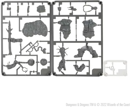 Miniatura 3 de WizKids D&D Frameworks: Ogro - Sin pintar y sin ensamblar