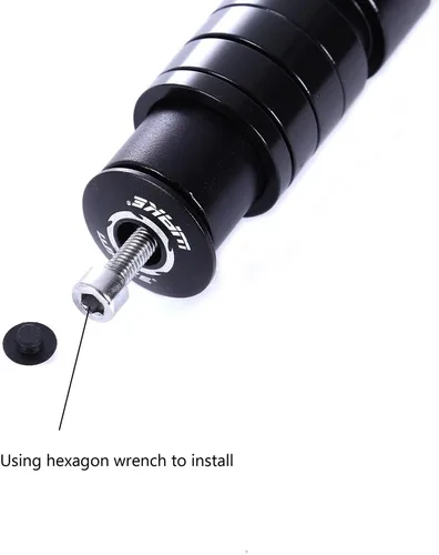 Miniatura 5 de WAKE Extensor de vástago de bicicleta para manillar de bicicleta, adaptador de cabeza para manillar de bicicleta, adecuado para bicicleta