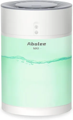 Abolee Humidificadores para recámara 4.5L de niebla fría con difusor de aceite esencial, humidificador para habitación grande, aire silencioso de