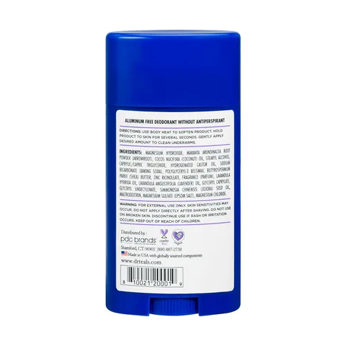 Miniatura 8 de Dr Teal's Desodorante sin aluminio, lavanda vainilla con aceites esenciales, 2.65 oz (paquete de 3)