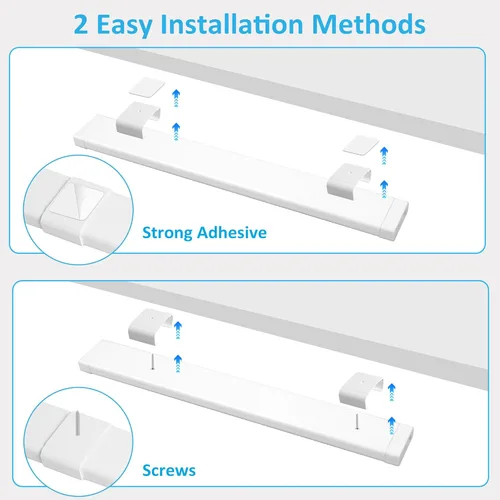 Miniatura 5 de maylit Barra de luz LED ultra brillante enlazable de 14 pulgadas, lámpara apta para inquilinos, luces interiores con cable para armario de cocina