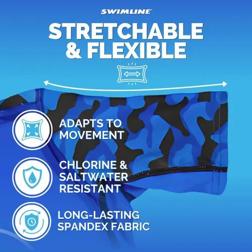 Miniatura 4 de Swimline Chaleco salvavidas con cremallera flotante para entrenamiento de natación – Chaleco salvavidas flotante adecuado para niños de 4 años