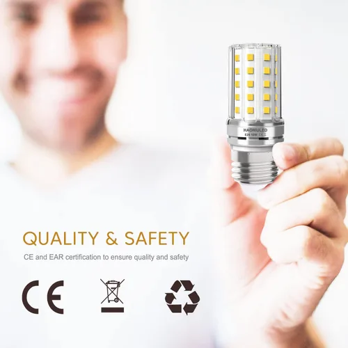 Miniatura 3 de Bombilla LED E26 equivalente a 100 W, 4000 K blanco natural, 1000 lúmenes, bombillas LED no regulables de 10 W, bombillas LED para ventilador