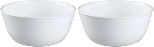 Miniatura 4 de Corelle 3125 Vitrelle Tazón de Cereales de Vidrio Winter Frost, Blanco, 18 oz, Paquete de 6