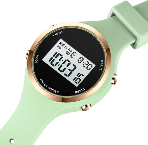 Miniatura 25 de Women LED Display Elecreonic Watch Fashion Chrono Alarm Digital Clock Woman Outdoor Sport Wirstwatch