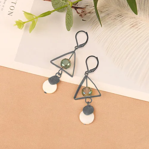 Miniatura 5 de Juego de 200 ganchos para aretes franceses, 100 ganchos hipoalergénicos para aretes, cables de gancho francés, aretes de latón con 100 anillos