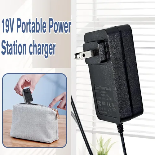 Miniatura 6 de Adaptador de 19 V CA/CC para MKS-1902000H, MM271W, MM371W, MM571W, MM572W, transformador MM572W, compatible con cargador adaptador de pared Mighty