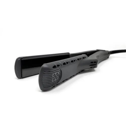Miniatura 4 de CROC Plancha plana de titanio negro LED de 1 pulgada