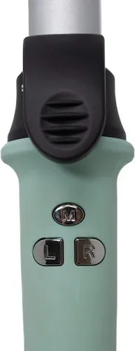 Miniatura 5 de Amira Beauty Rizador giratorio automático de 1 ″ Turmalina cerámica rizador de pelo de temperatura digital ajustable 250-450°F, doble voltaje, rizos