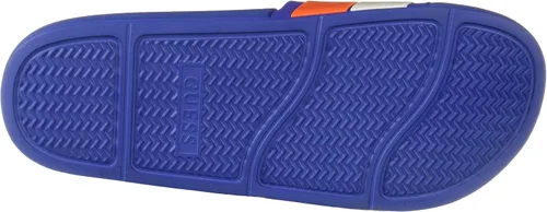 Miniatura 4 de GUESS Sandalias Edeno Slide para hombre, Azul (Medium Blue)