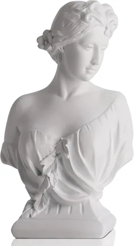 Miniatura 10 de DOVDOV Estatua de David, decoración griega, estatua de decoración del hogar, escultura de busto para decoración del hogar, adecuada para sala