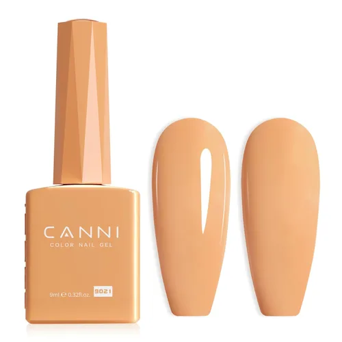 Miniatura 63 de CANNI - Esmalte de uñas de gel rosa claro - 1 unidad de 0.5 onzas, color rosa bebé, color rosa pálido de alto brillo, esmalte de uñas con remojo UV