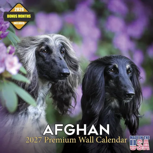 Miniatura 186 de Calendario 2025 2026 de cachorros Cocker Spaniel - Calendario mensual de pared de raza de perro - 12" x 24" abierto - Papel grueso sin sangrado