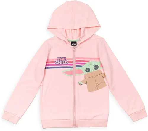 Miniatura 2 de STAR WARS Mandalorian The Child - Conjunto de leggings con capucha y cremallera de rizo francés