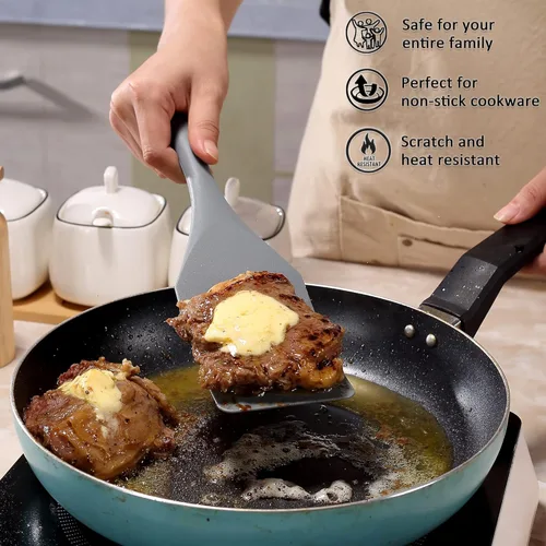 Miniatura 4 de Juego de espátulas de silicona Tongjude, juego de espátulas de silicona, utensilio de cocina resistente al calor para utensilios de cocina
