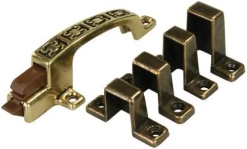 JR Products 70485 Captura y huelgas de gabinete - Estampado