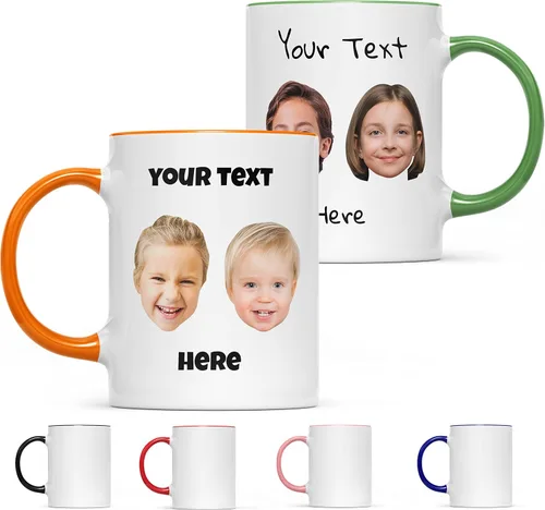 Miniatura 13 de Taza personalizada con texto en inglés "I Love You", regalos personalizados para parejas, regalos románticos con fotos para el día de San Valentín