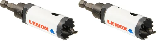 LENOX Tools - Sierra perforada con ranura de velocidad bimetálica con tecnología T3, 7/8 pulgadas (paquete de 2)