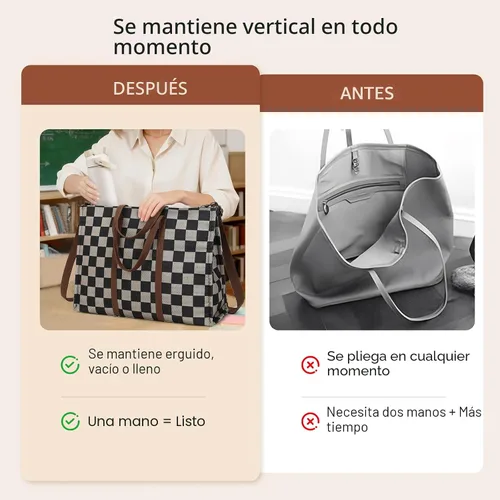 Miniatura 7 de Bolsa de mano para computadora portátil para mujer, bolsa de lona de 15.6 pulgadas, bolso de hombro para computadora, bolso de mensajero, bolso