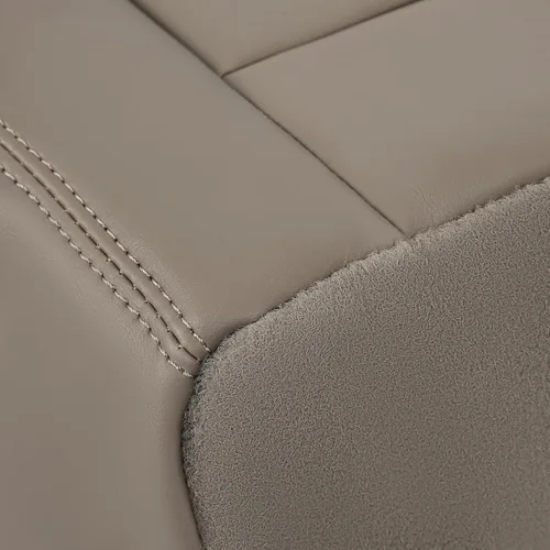 Miniatura 6 de ECOTRIC Funda de asiento inferior del conductor compatible con Ford F250 F350 Super Duty Left Lariat 2002-2007, funda de cojín de repuesto de cuero