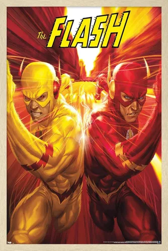 Miniatura 13 de Trends International DC Comics - The Flash and The Reverse Flash - Póster de pared de carrera, 14.725 x 22.375 pulgadas, versión premium sin marco