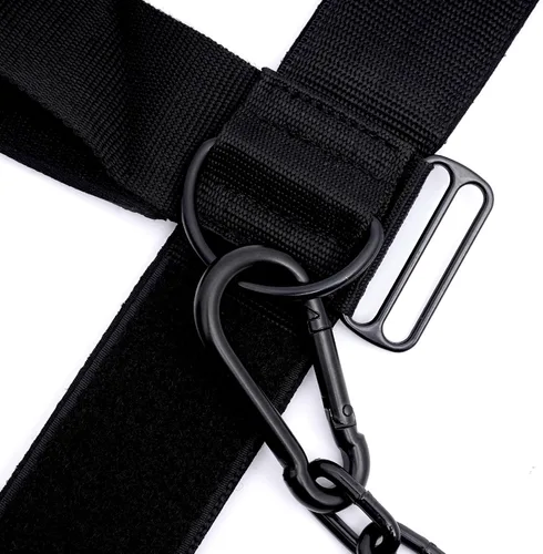 Miniatura 5 de Neck Harness for Increases Neck Core Strength - Neck Exerciser with 30" Heavy Duty Steel Chain for Safely Lifting Weights Up to 280 lbs