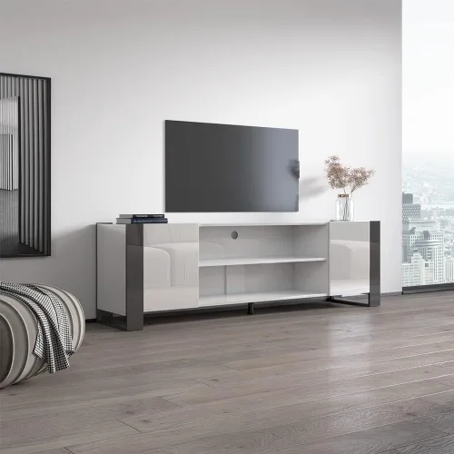 Miniatura 3 de Woody EF - Soporte de TV de 77" (blanco/gris)