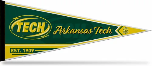Miniatura 204 de Rico Industries NCAA Banderín Clásico de Fieltro para Decoración de Pared de 12" x 30" - Ideal para Decoración del Hogar/Dormitorio/Cueva de Hombre
