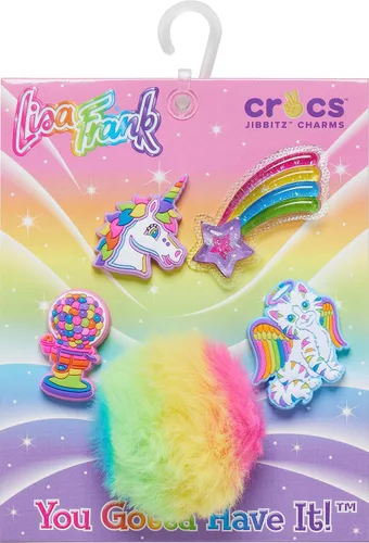 Miniatura 2 de Crocs Jibbitz Shoe Charms Cute Lisa Frank Multi Pack
