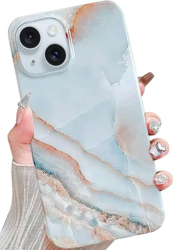 Miniatura 10 de J.west Funda compatible con iPhone 14 Plus, lujosa funda de silicona suave con estampado de leopardo translúcido translúcido y vintage para niñas
