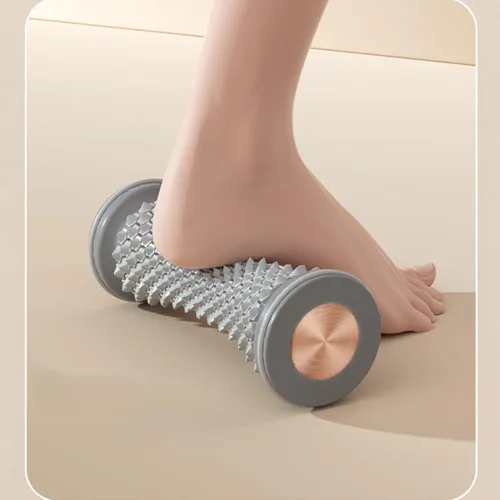 Rodillo masajeador de pies portátil, masaje muscular de tejido profundo para alivio de la fascitis plantar, dolor de talón y arco, herramienta de